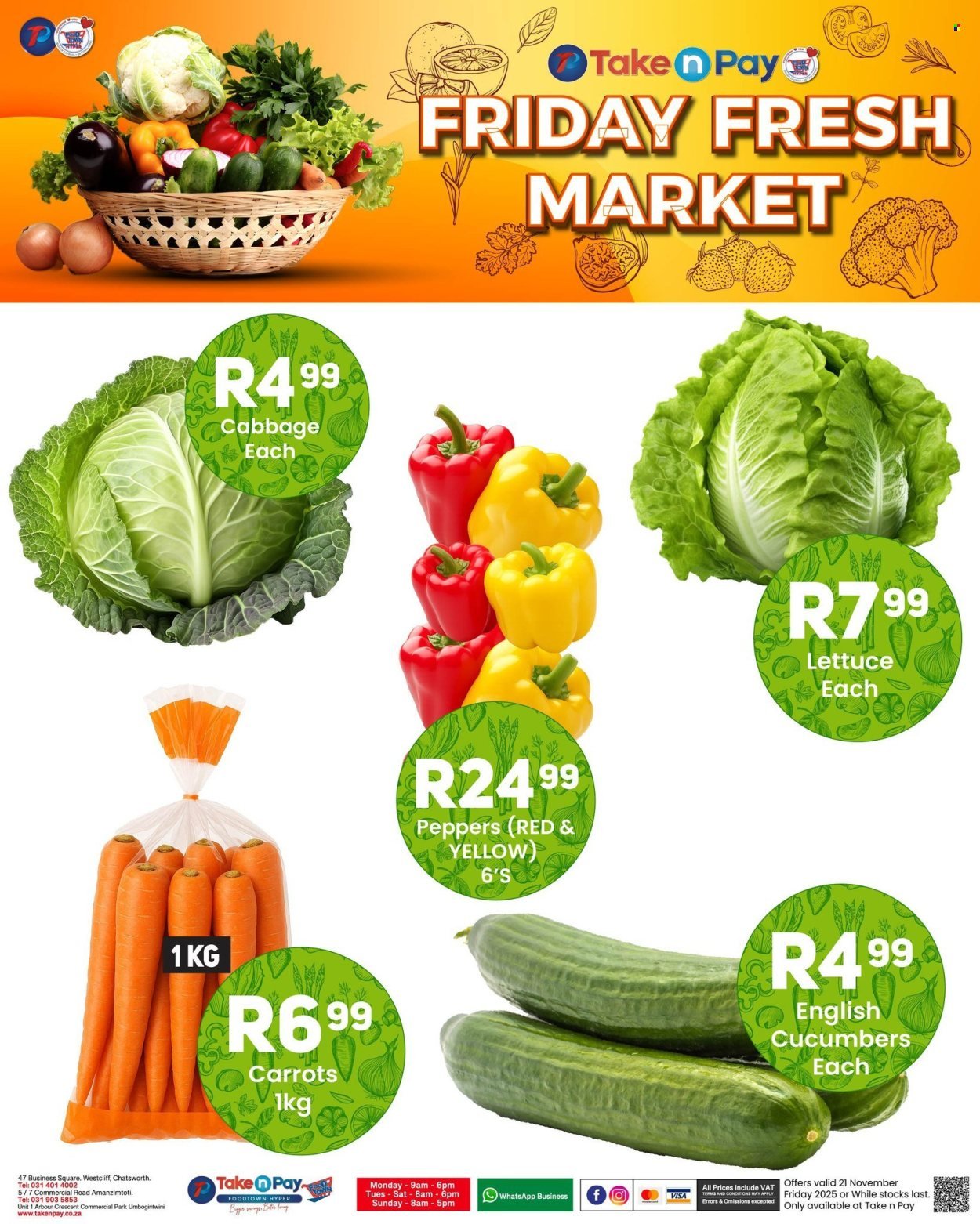 TAKE N PAY specials - From Friday 21 Nov 2025 (2025-11-21 - 2025-11-21) | 10