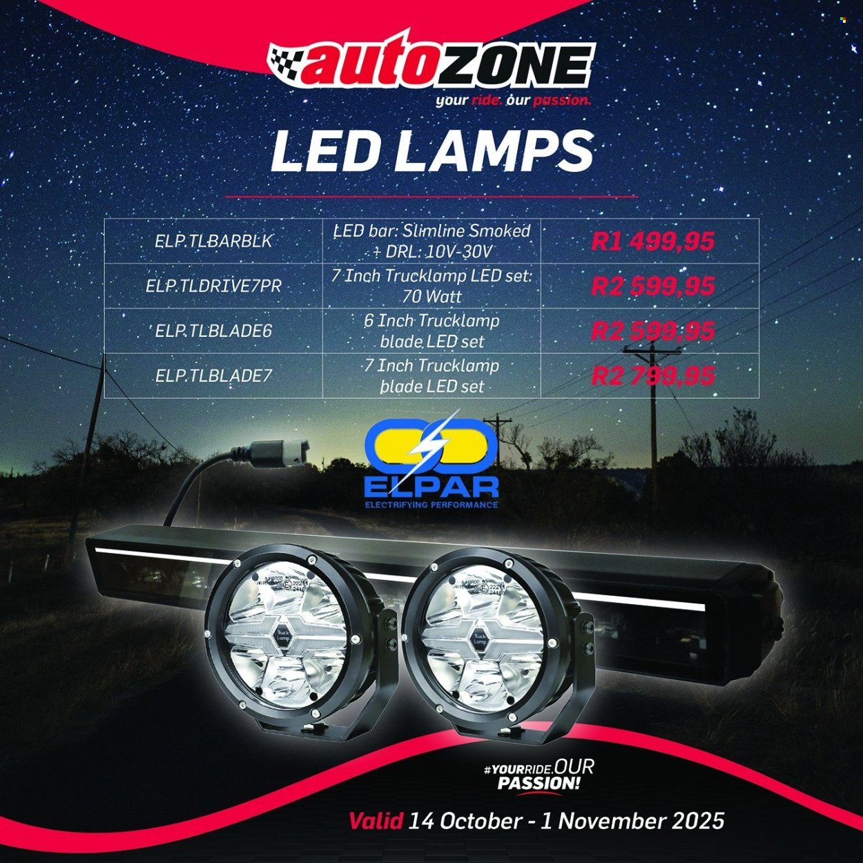 AUTOZONE specials - From Tuesday 14 Oct 2025 (2025-10-14 - 2025-11-01) | 1