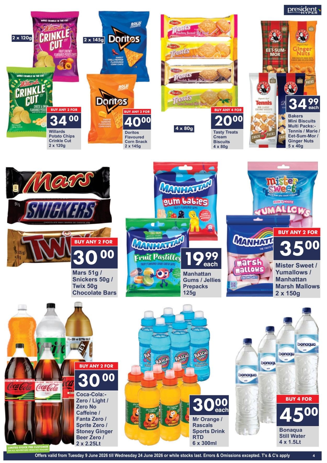 PRESIDENT HYPER specials - From Tuesday 9 Jun 2026