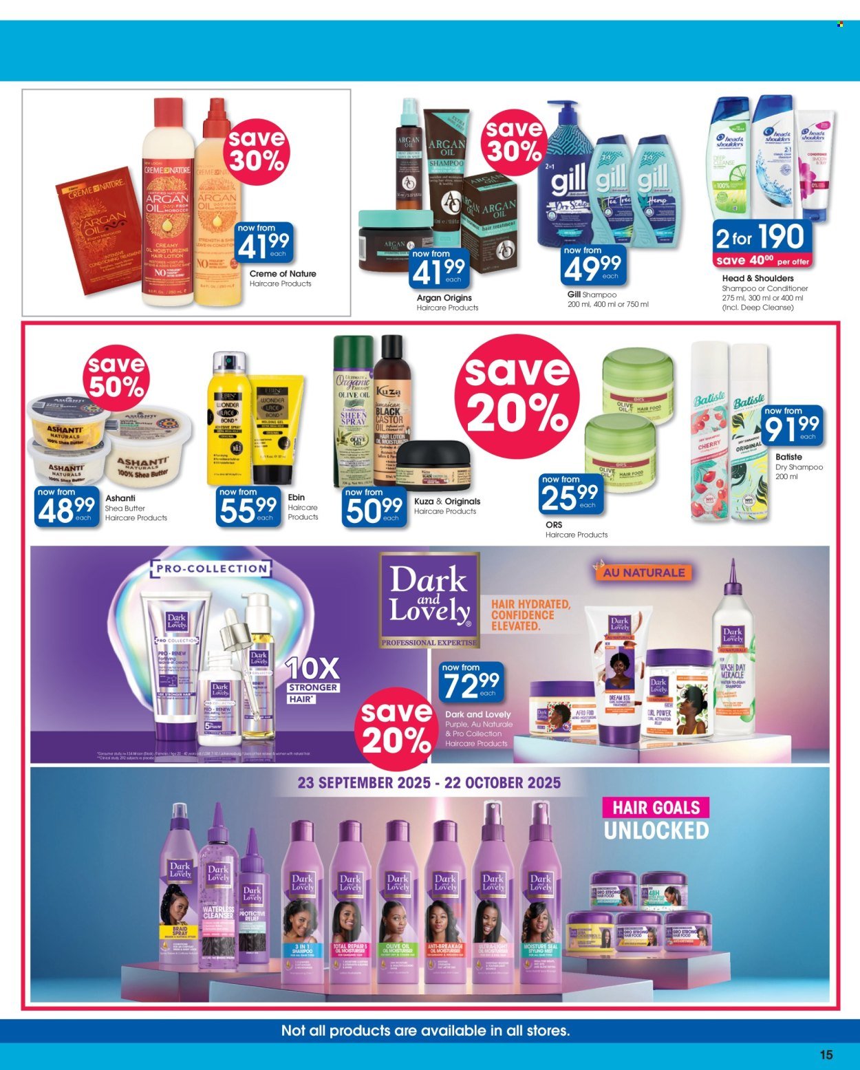 CLICKS specials - From Tuesday 23 Sept 2025 (2025-09-23 - 2025-10-07) | 15