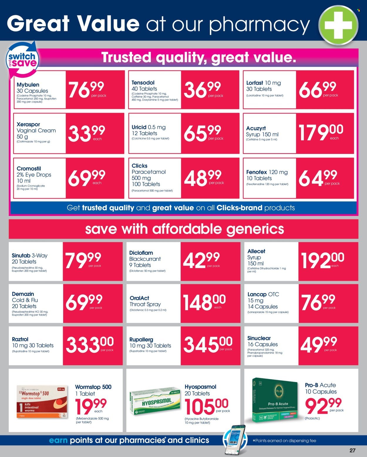 CLICKS specials - From Tuesday 23 Sept 2025 (2025-09-23 - 2025-10-07) | 27