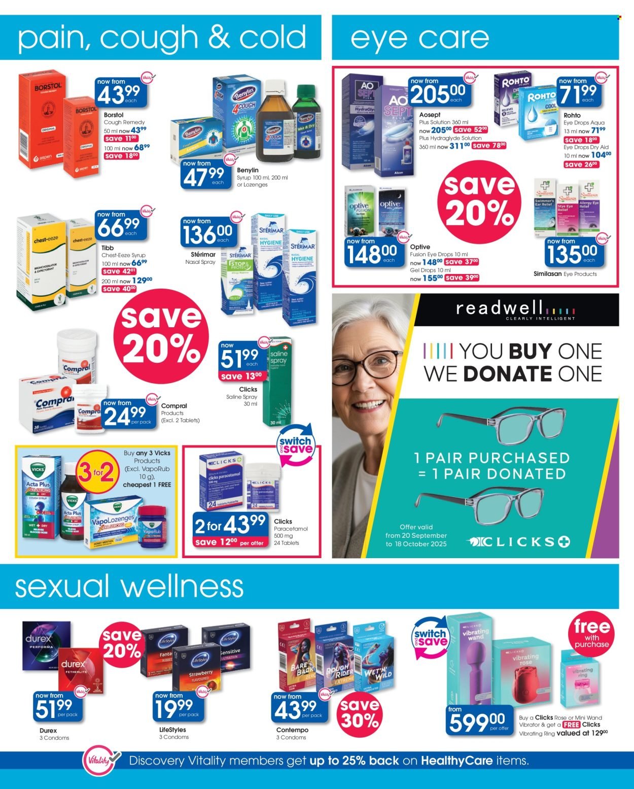 CLICKS specials - From Tuesday 23 Sept 2025 (2025-09-23 - 2025-10-07) | 30