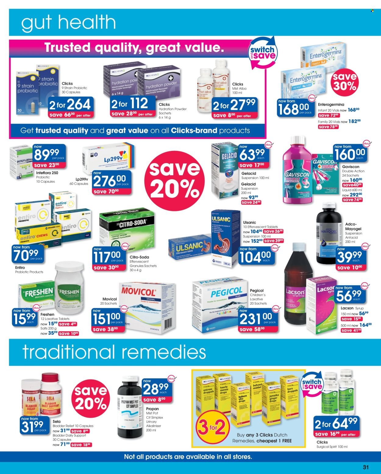 CLICKS specials - From Tuesday 23 Sept 2025 (2025-09-23 - 2025-10-07) | 31