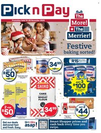 PICK N PAY specials - Christmas Baking Specials (2025-11-10 - 2025-11-26)
