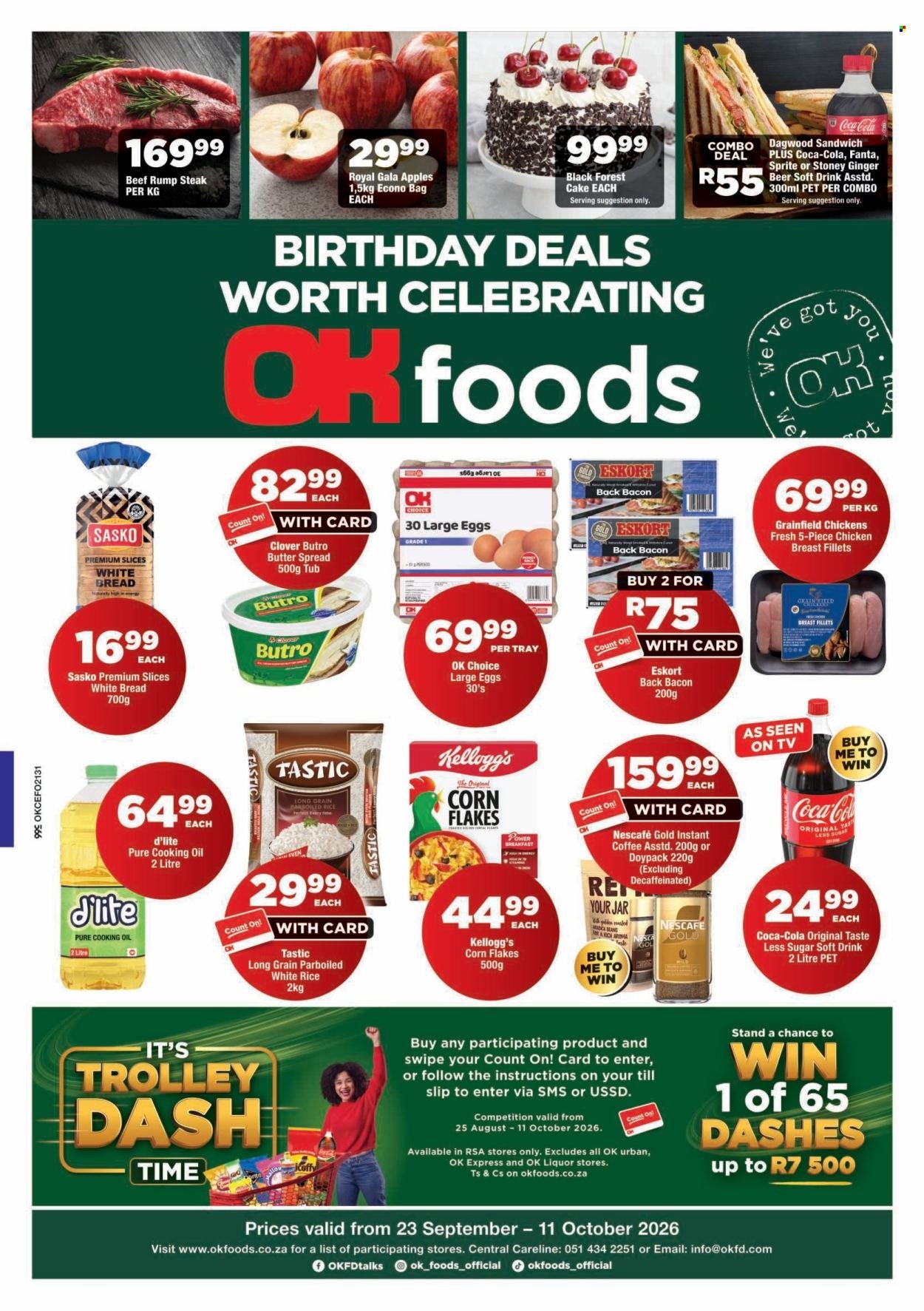 OK FOODS specials - From Wednesday 23 Sept 2026