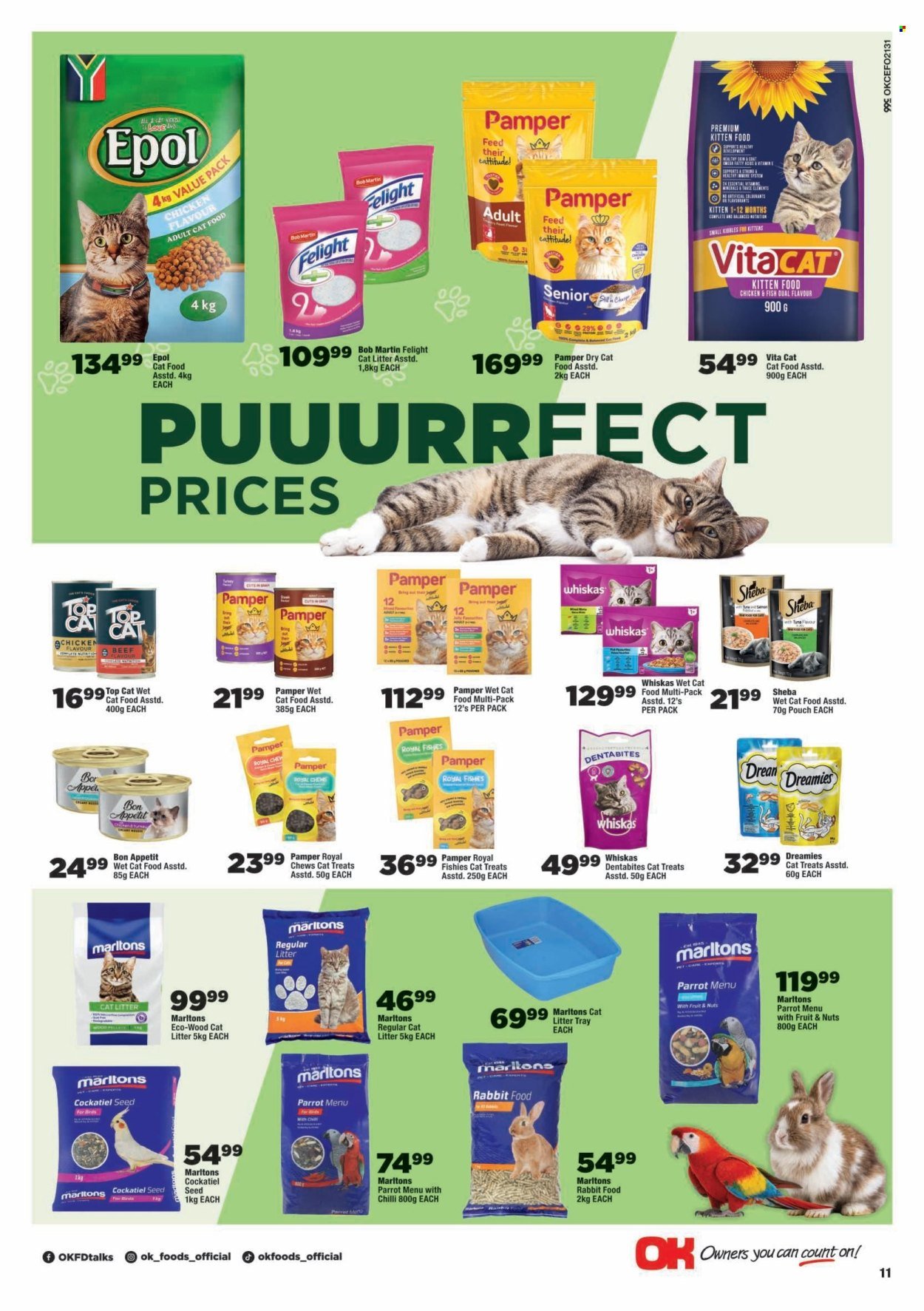 OK FOODS specials - From Wednesday 23 Sept 2026