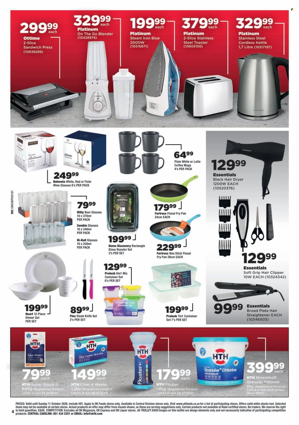OK FOODS specials - From Wednesday 23 Sept 2026