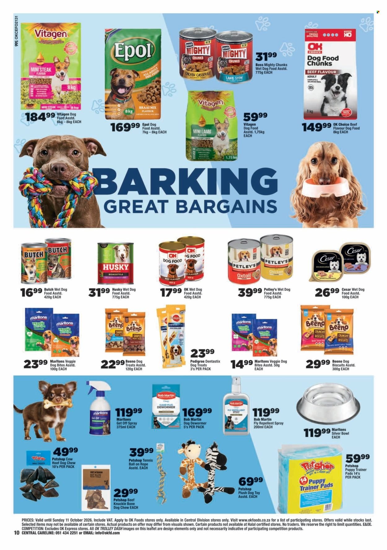 OK FOODS specials - From Wednesday 23 Sept 2026