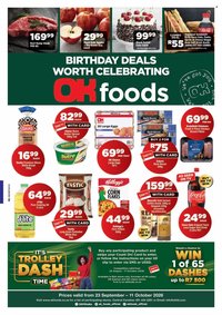 OK FOODS specials - From Wednesday 23 Sept 2026