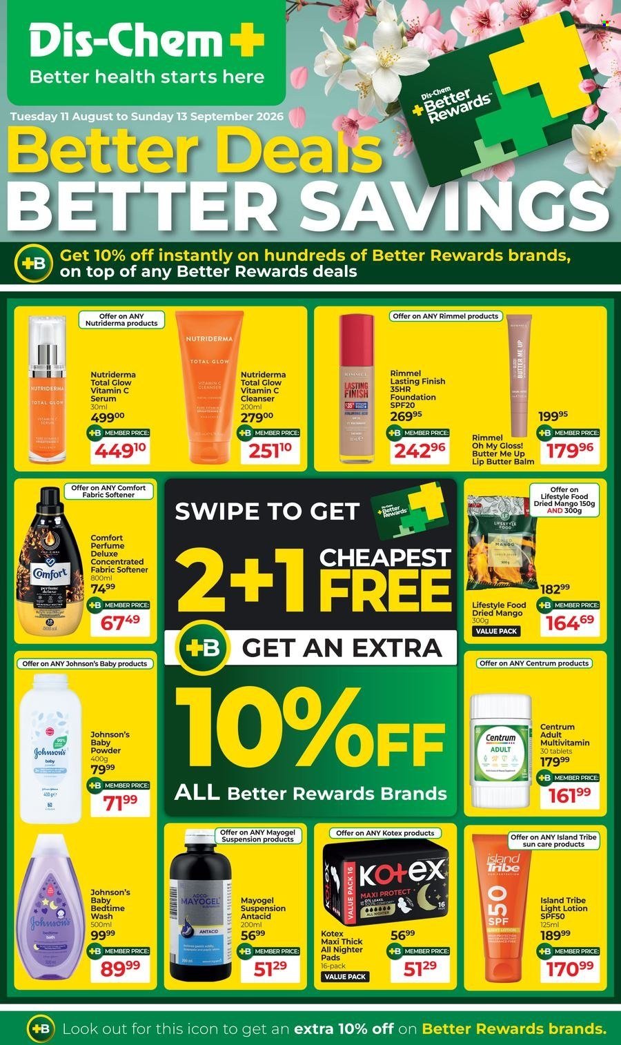 DIS-CHEM specials - Better Deals, Better Savings