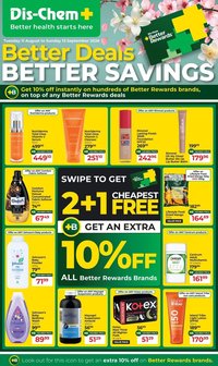 DIS-CHEM specials - Better Deals, Better Savings