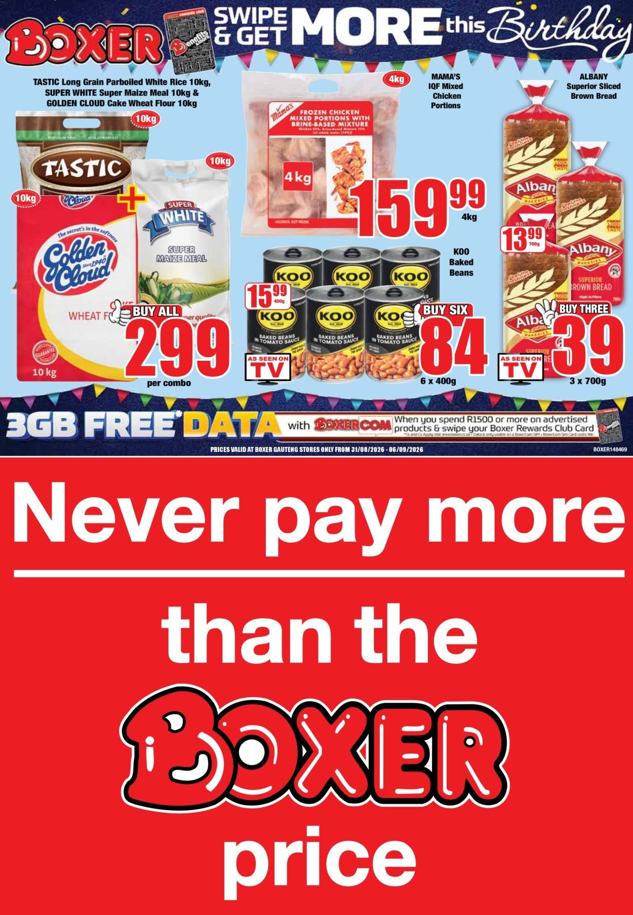 BOXER specials - GP WEEKLY SPECIALS