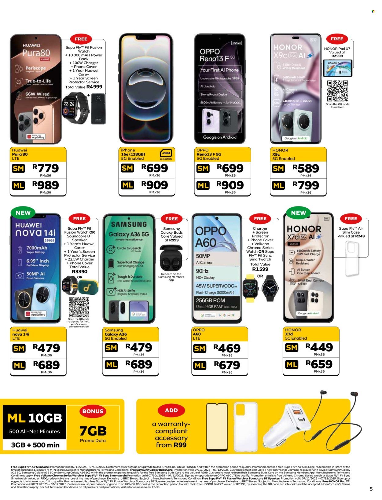 MTN specials - From Friday 7 Nov 2025 (2025-11-07 - 2025-12-07) | 5