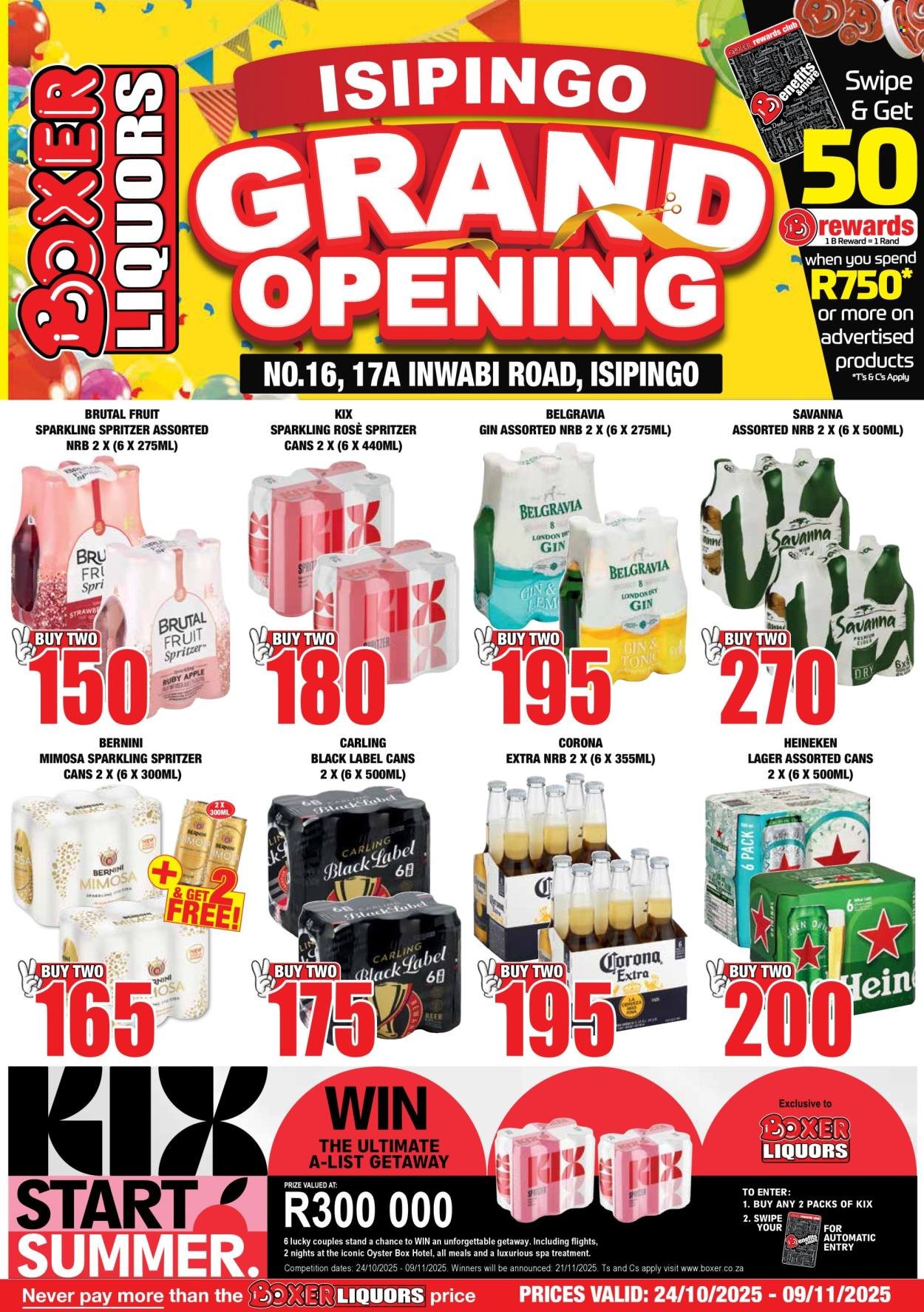 BOXER specials - Isipingo Liquor Grand Opening (2025-10-24 - 2025-11-09) | 1