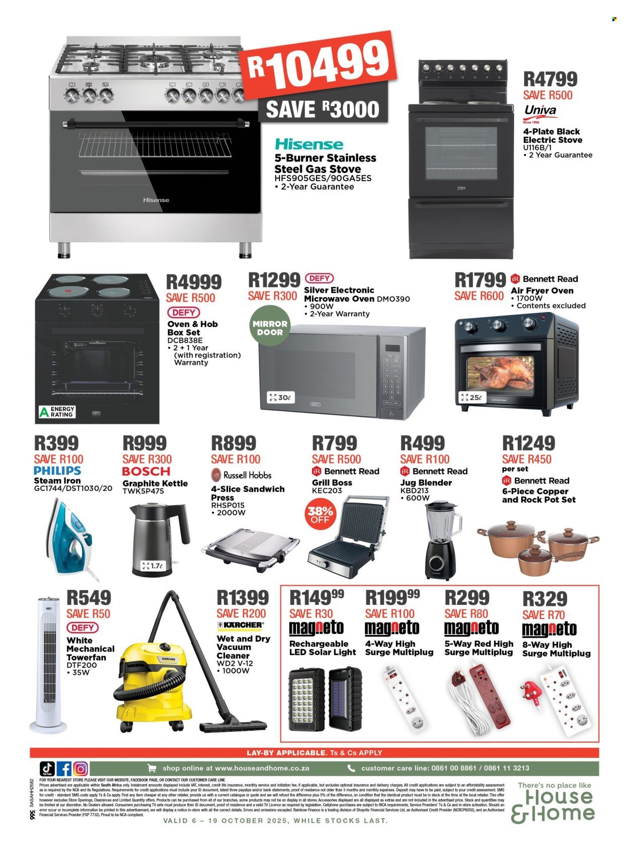 HOUSE & HOME specials - From Monday 6 Oct 2025 (2025-10-06 - 2025-10-19) | 12