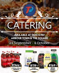TAKE N PAY specials - From Monday 21 Sept 2026