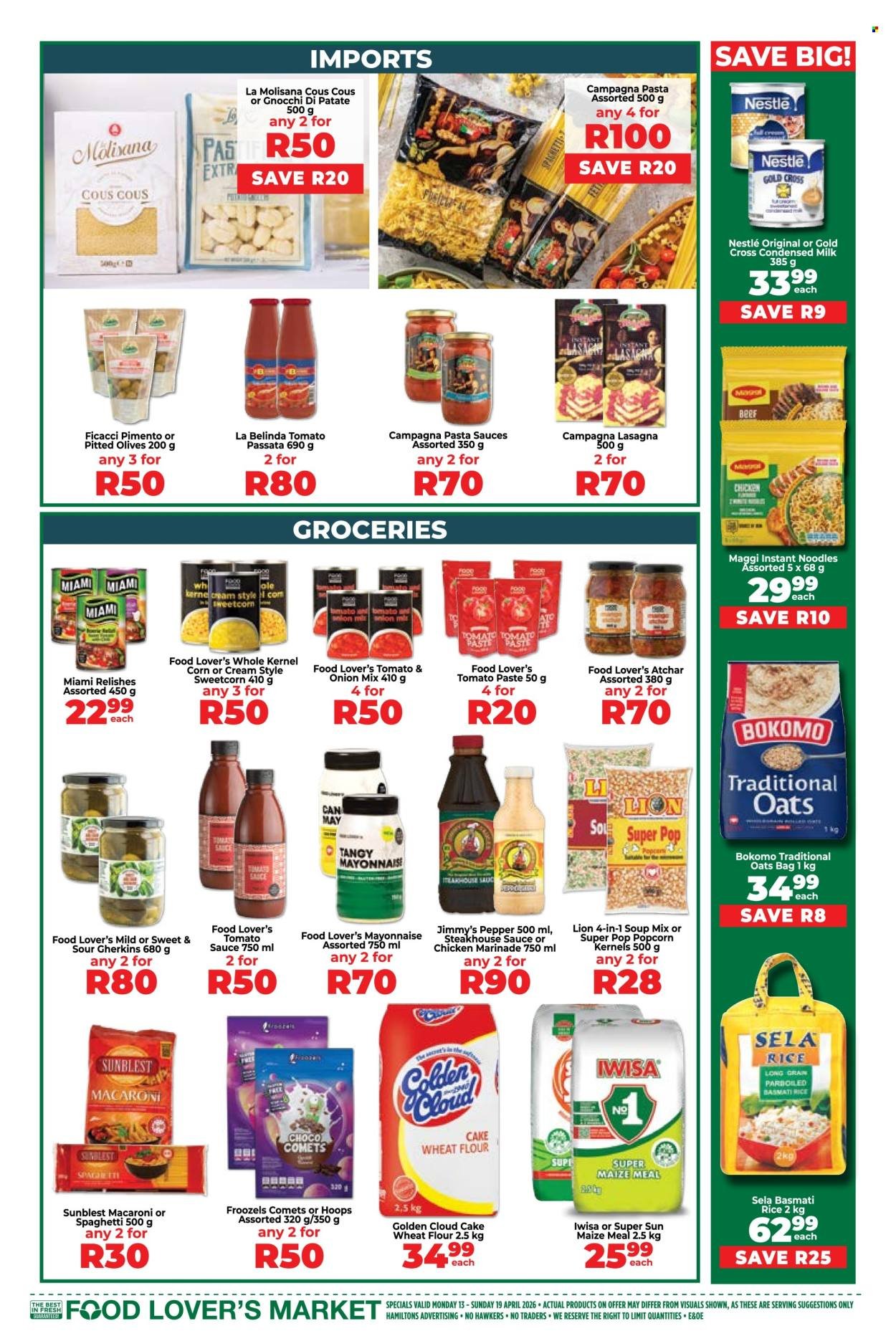 FOOD LOVER'S MARKET specials - From Monday 13 Apr 2026 (2026-04-13 - 2026-04-19) | 5