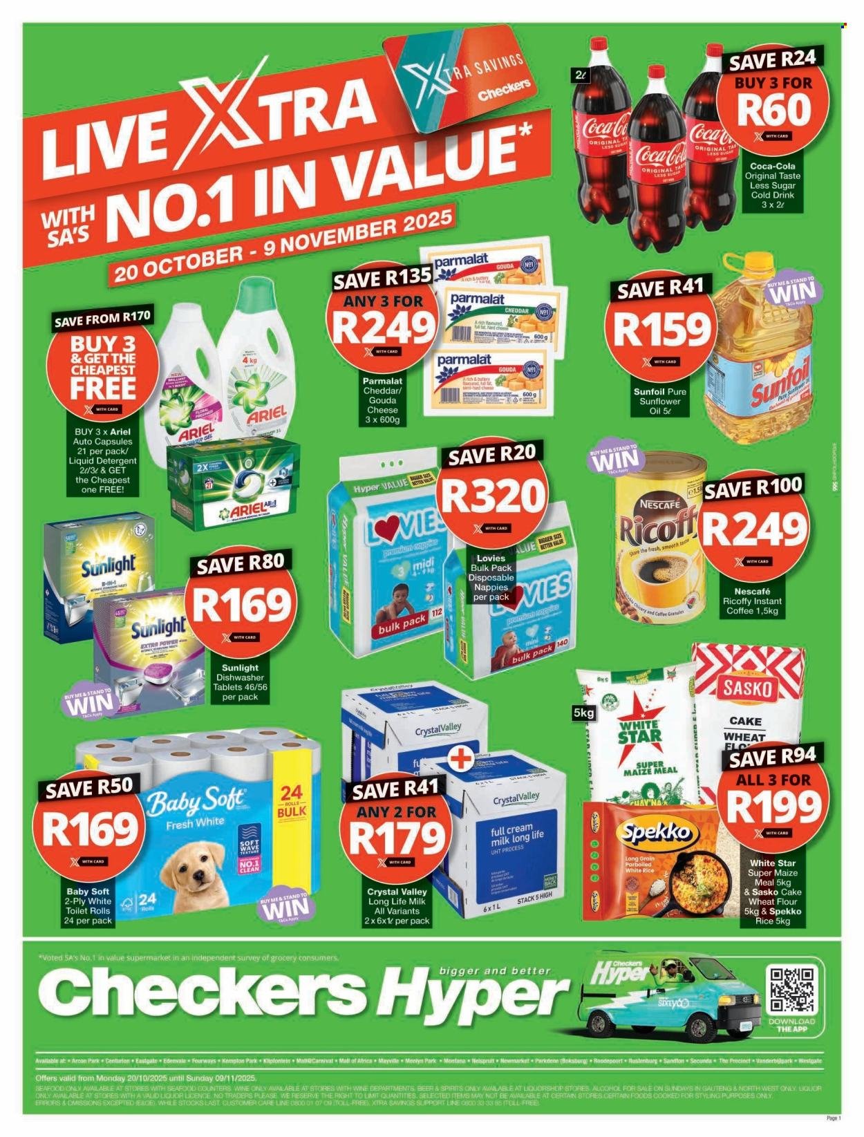 CHECKERS specials - October Month-End Promotion (2025-10-20 - 2025-11-09) | 1
