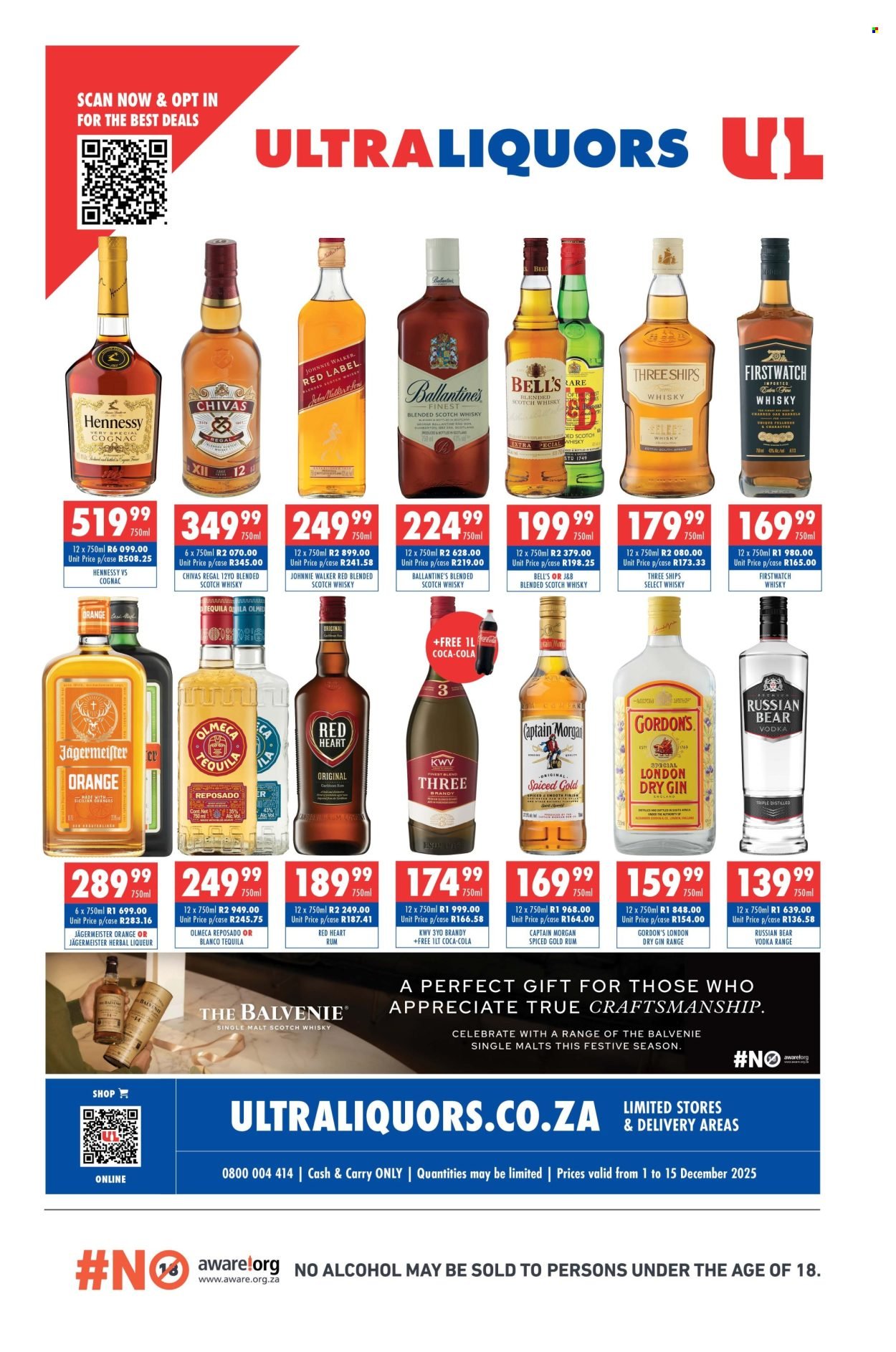 ULTRA LIQUORS specials - From Monday 1 Dec 2025 (2025-12-01 - 2025-12-15) | 1