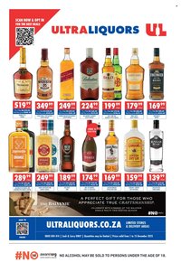 ULTRA LIQUORS specials - From Monday 1 Dec 2025 (2025-12-01 - 2025-12-15)