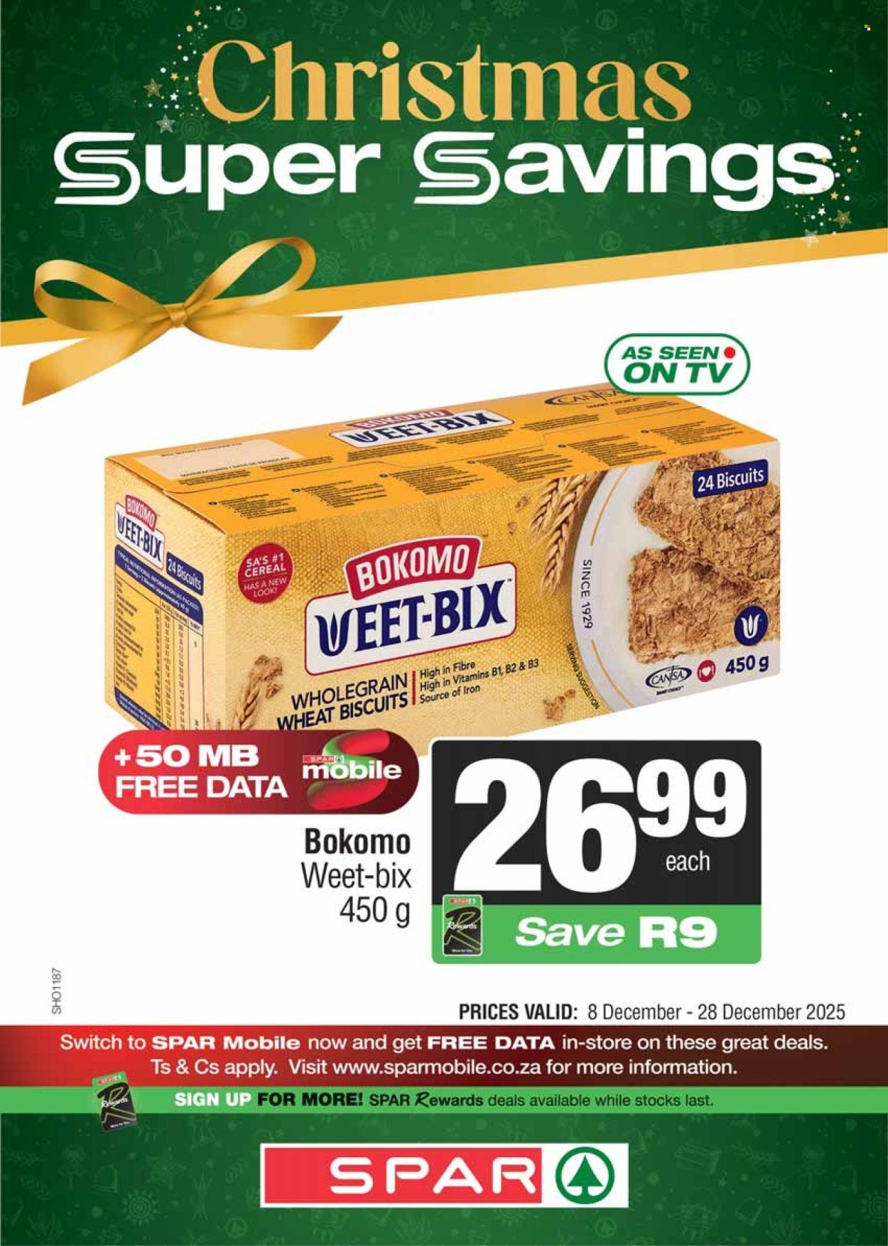 SPAR specials - National Leaflet (2025-12-08 - 2025-12-28) | 1