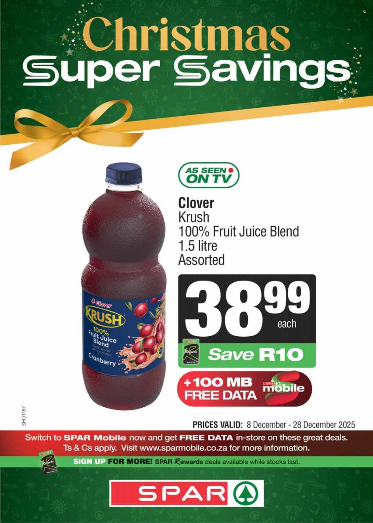 SPAR specials - National Leaflet (2025-12-08 - 2025-12-28) | 10