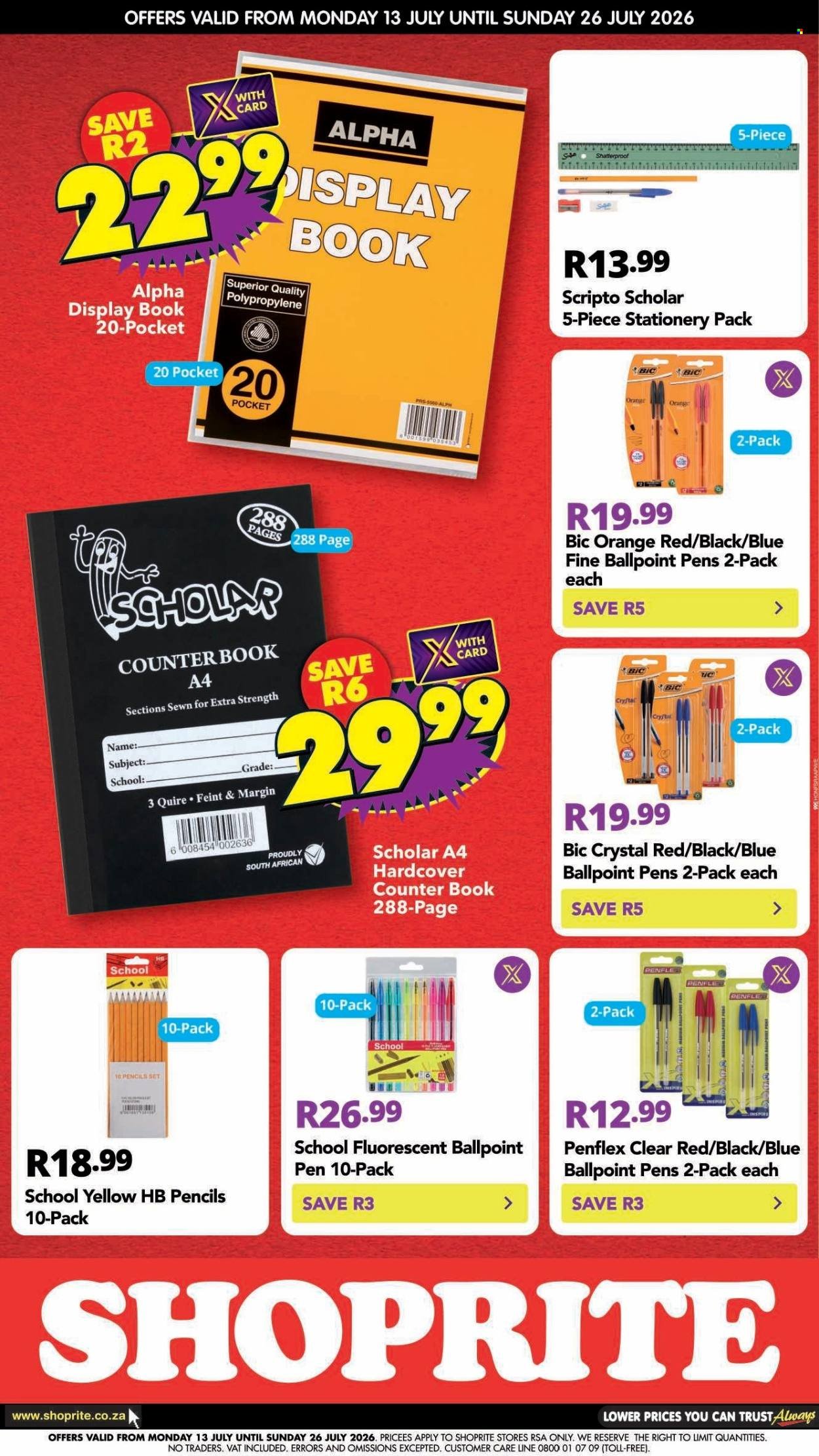 SHOPRITE specials - Back To School