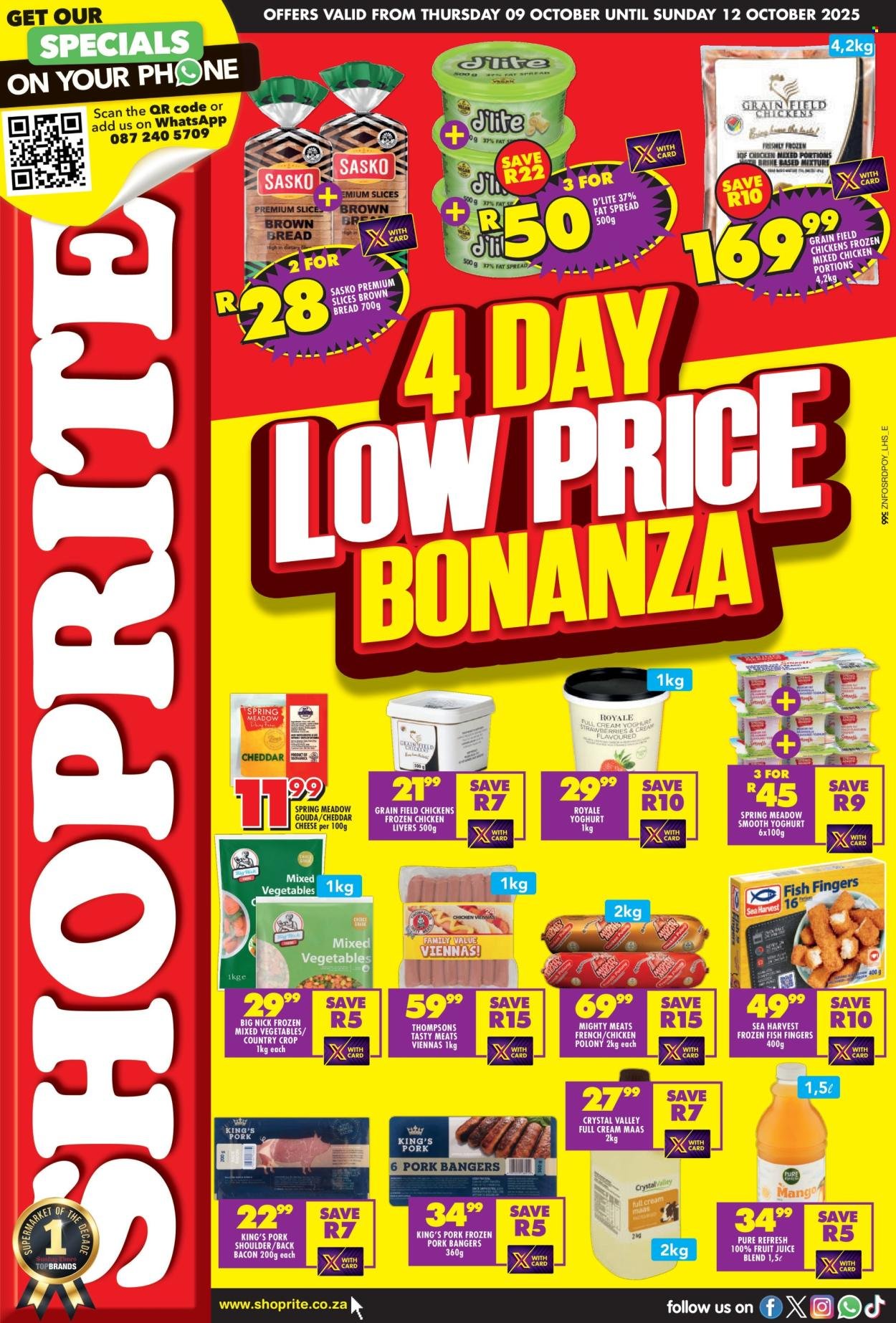 SHOPRITE specials - Low Price Bonanza KwaZulu Natal (2025-10-09 - 2025-10-12) | 1