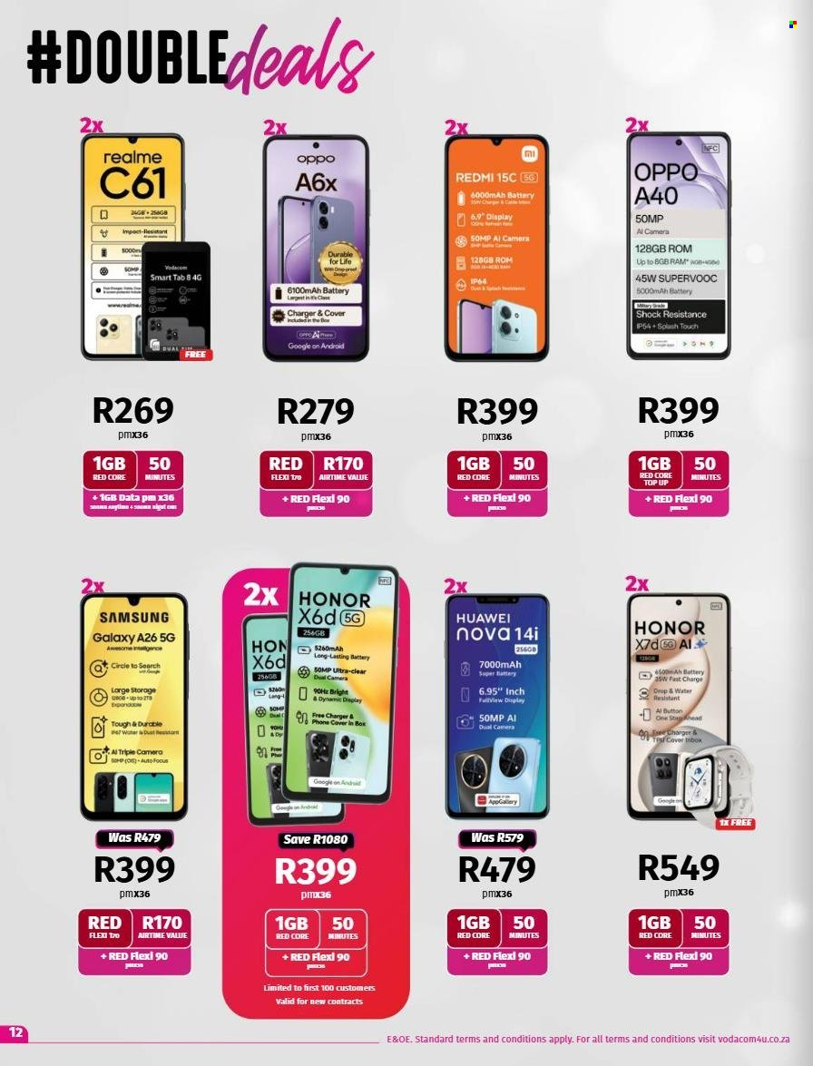 VODACOM specials - From Thursday 7 May 2026 (2026-05-07 - 2026-06-08) | 12