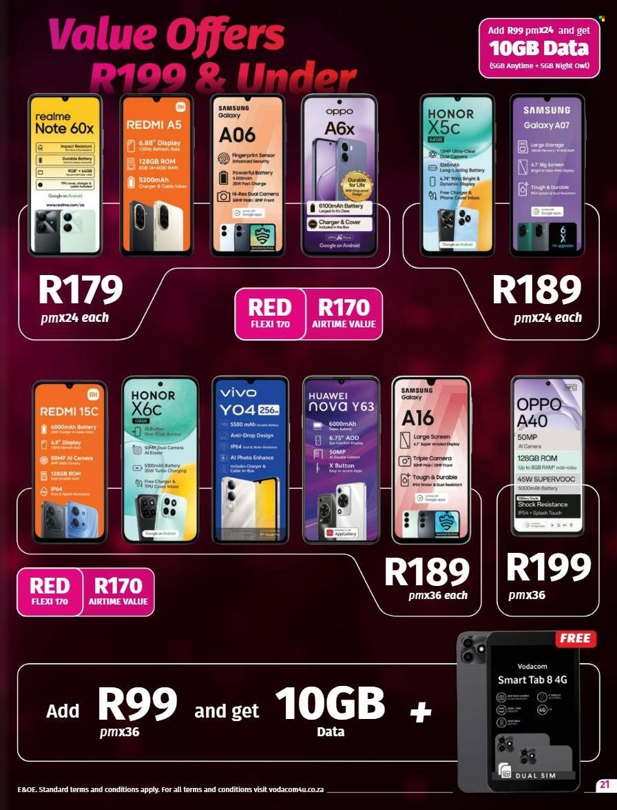VODACOM specials - From Thursday 7 May 2026 (2026-05-07 - 2026-06-08) | 21