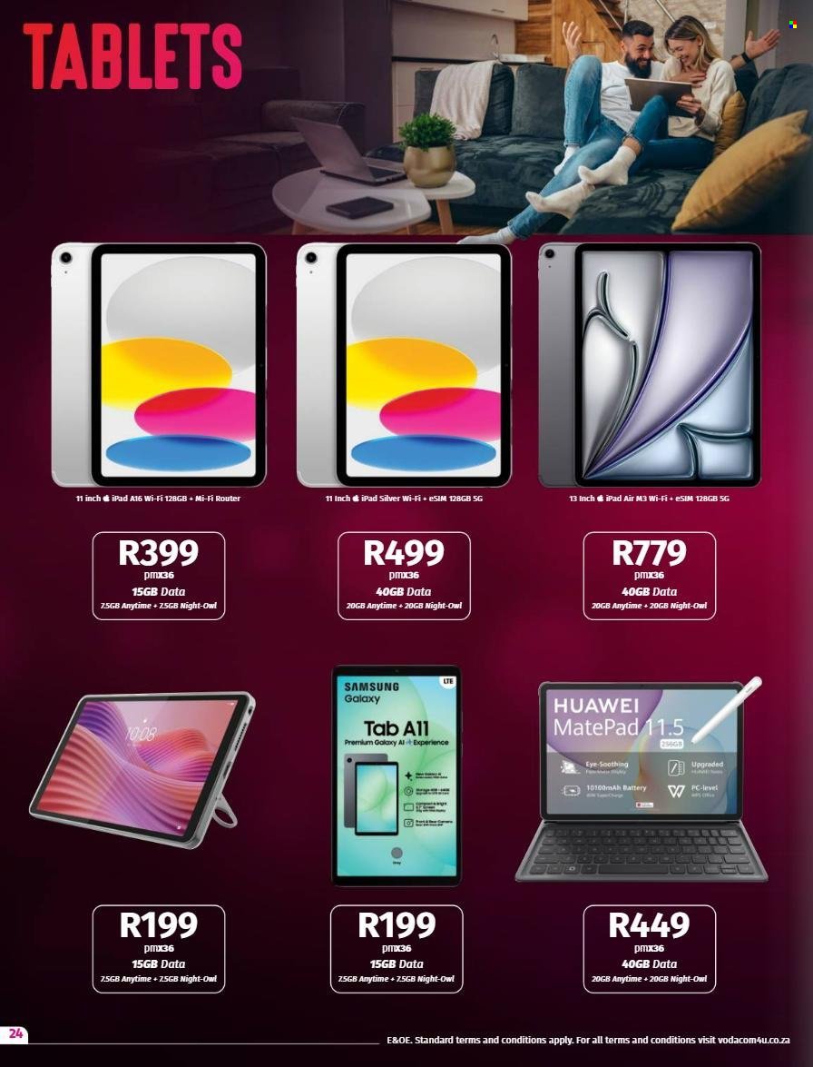VODACOM specials - From Thursday 7 May 2026 (2026-05-07 - 2026-06-08) | 24