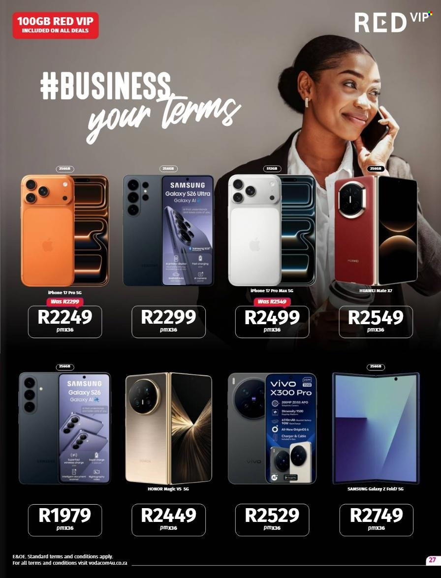 VODACOM specials - From Thursday 7 May 2026 (2026-05-07 - 2026-06-08) | 27