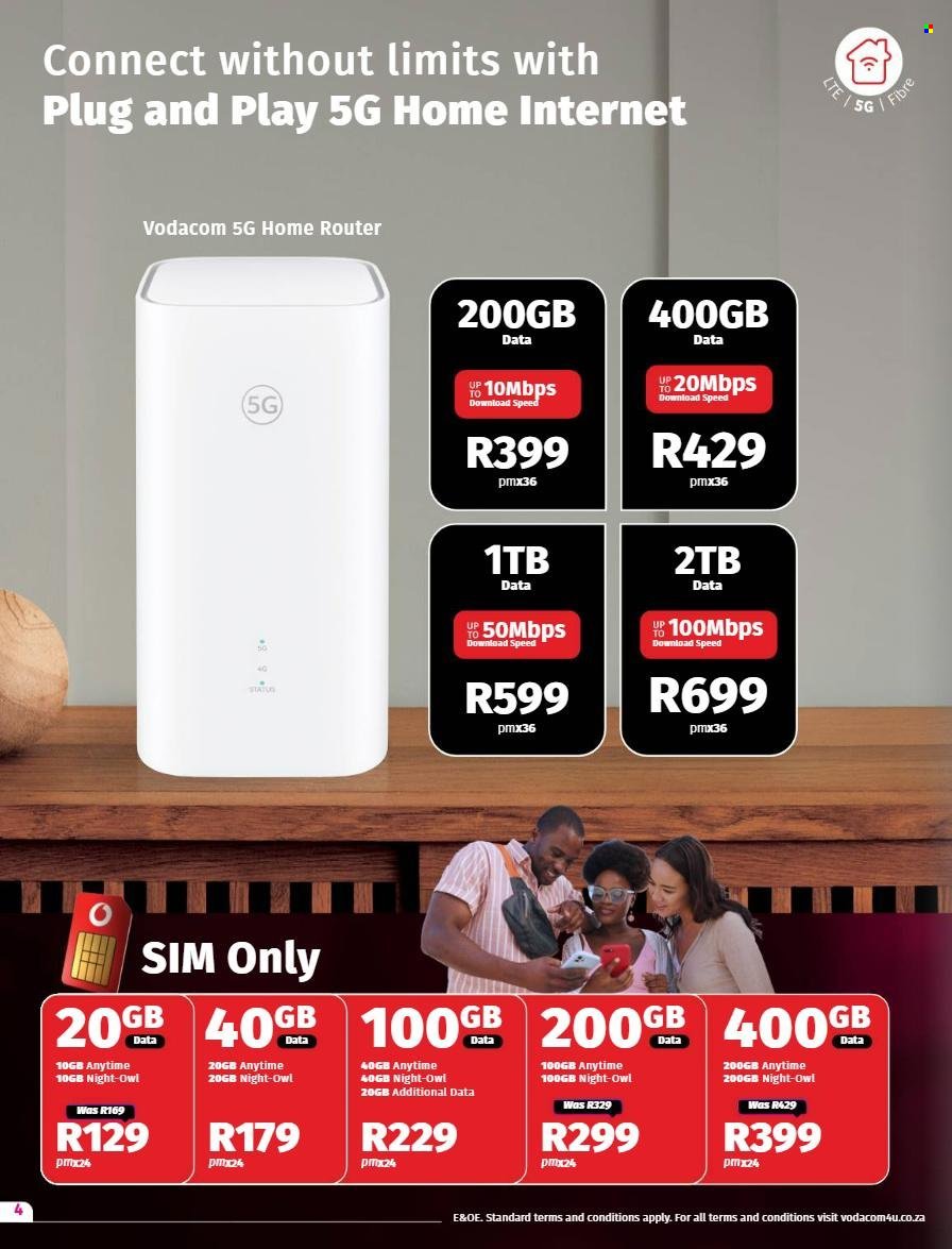 VODACOM specials - From Thursday 7 May 2026 (2026-05-07 - 2026-06-08) | 4