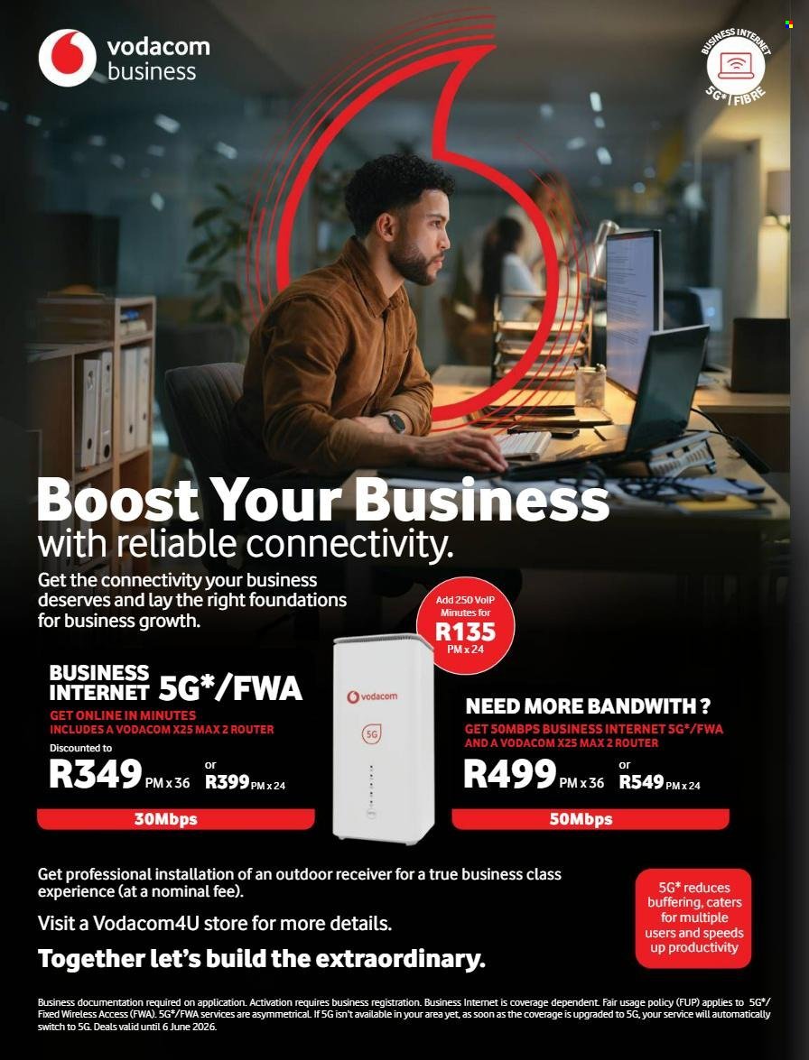 VODACOM specials - From Thursday 7 May 2026 (2026-05-07 - 2026-06-08) | 31