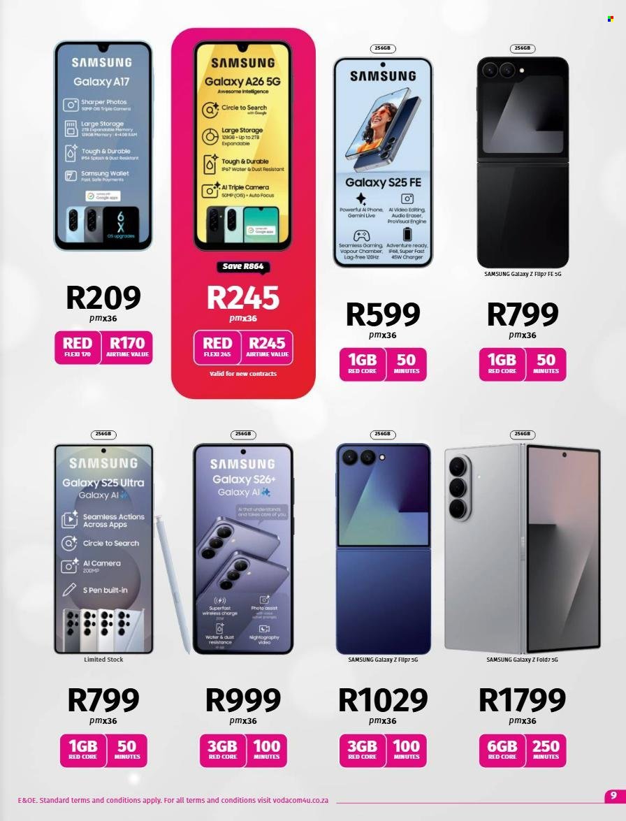 VODACOM specials - From Thursday 7 May 2026 (2026-05-07 - 2026-06-08) | 9