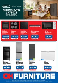 OK FURNITURE specials - From Tuesday 15 Sept 2026