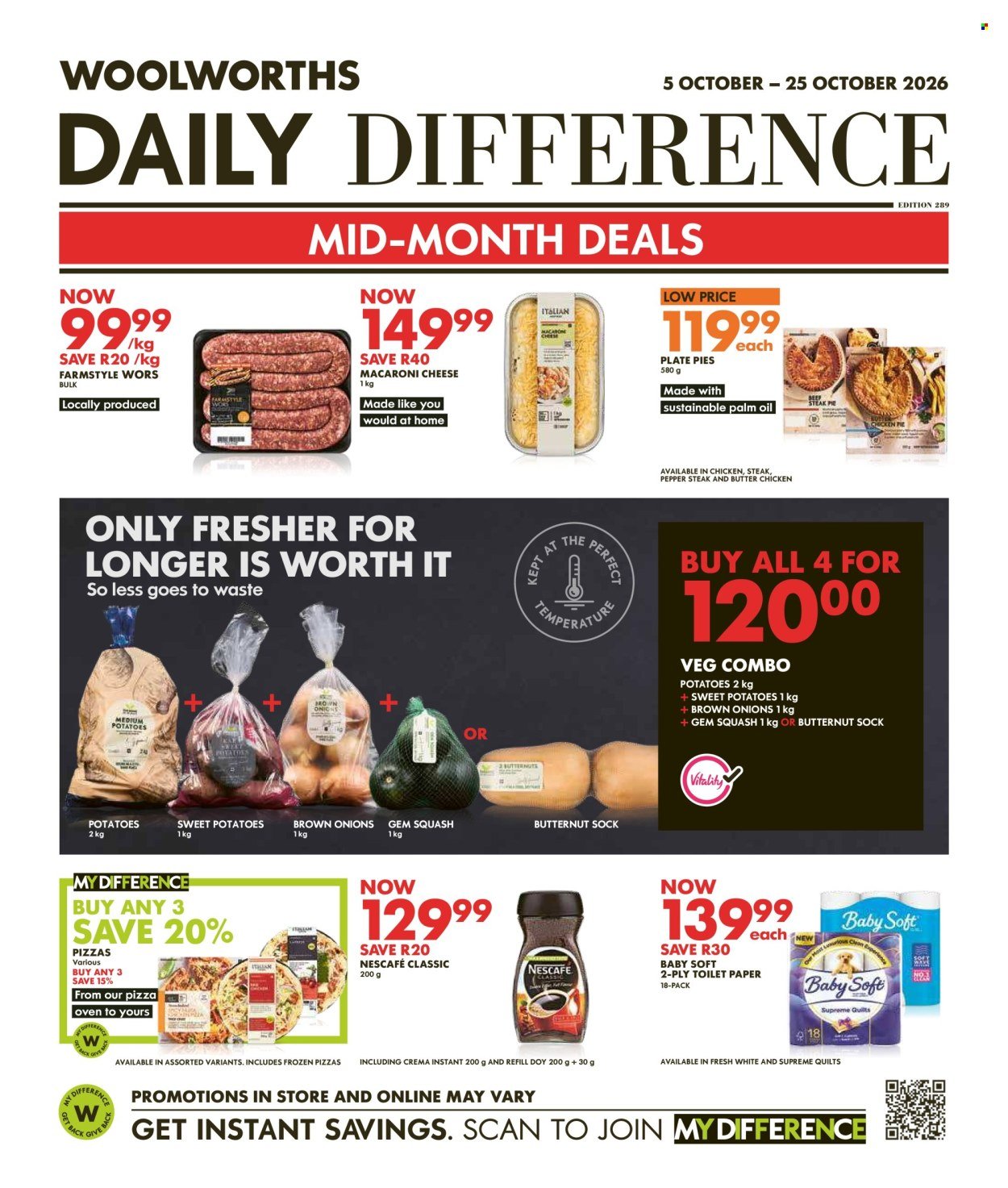 WOOLWORTHS specials - Daily Difference
