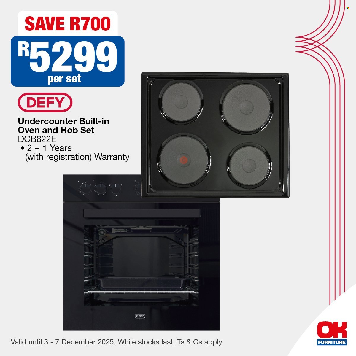 OK FURNITURE specials - From Wednesday 3 Dec 2025 (2025-12-03 - 2025-12-07) | 4