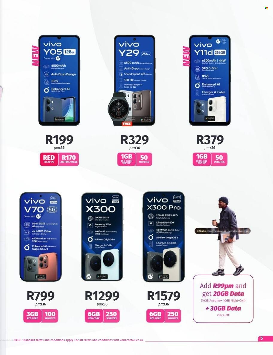 VODACOM specials - From Tuesday 7 Jul 2026