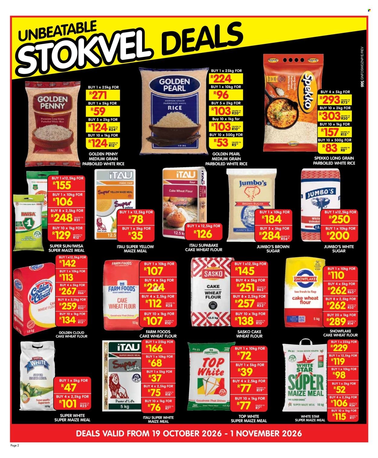 SHOPRITE specials - Cash & Carry Stokvel Deals Gauteng