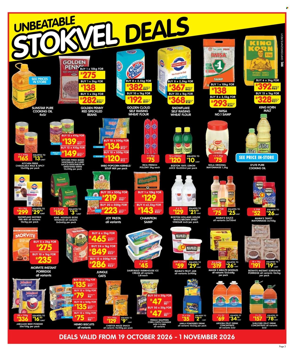 SHOPRITE specials - Cash & Carry Stokvel Deals Gauteng