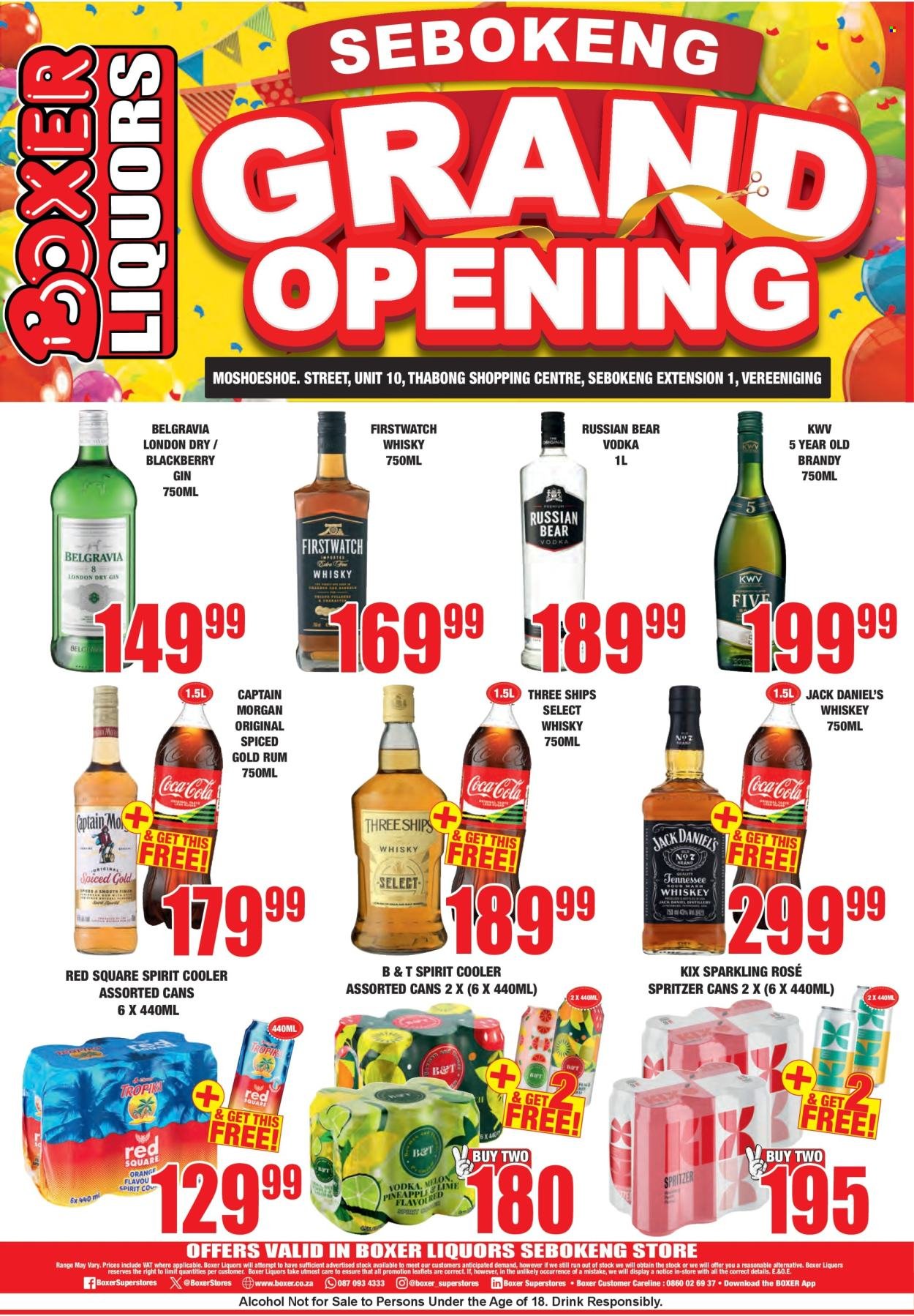 BOXER specials - Sebokeng Liquor Grand Opening