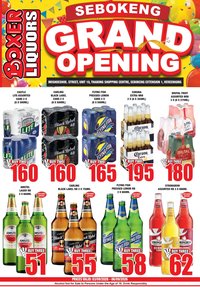BOXER specials - Sebokeng Liquor Grand Opening