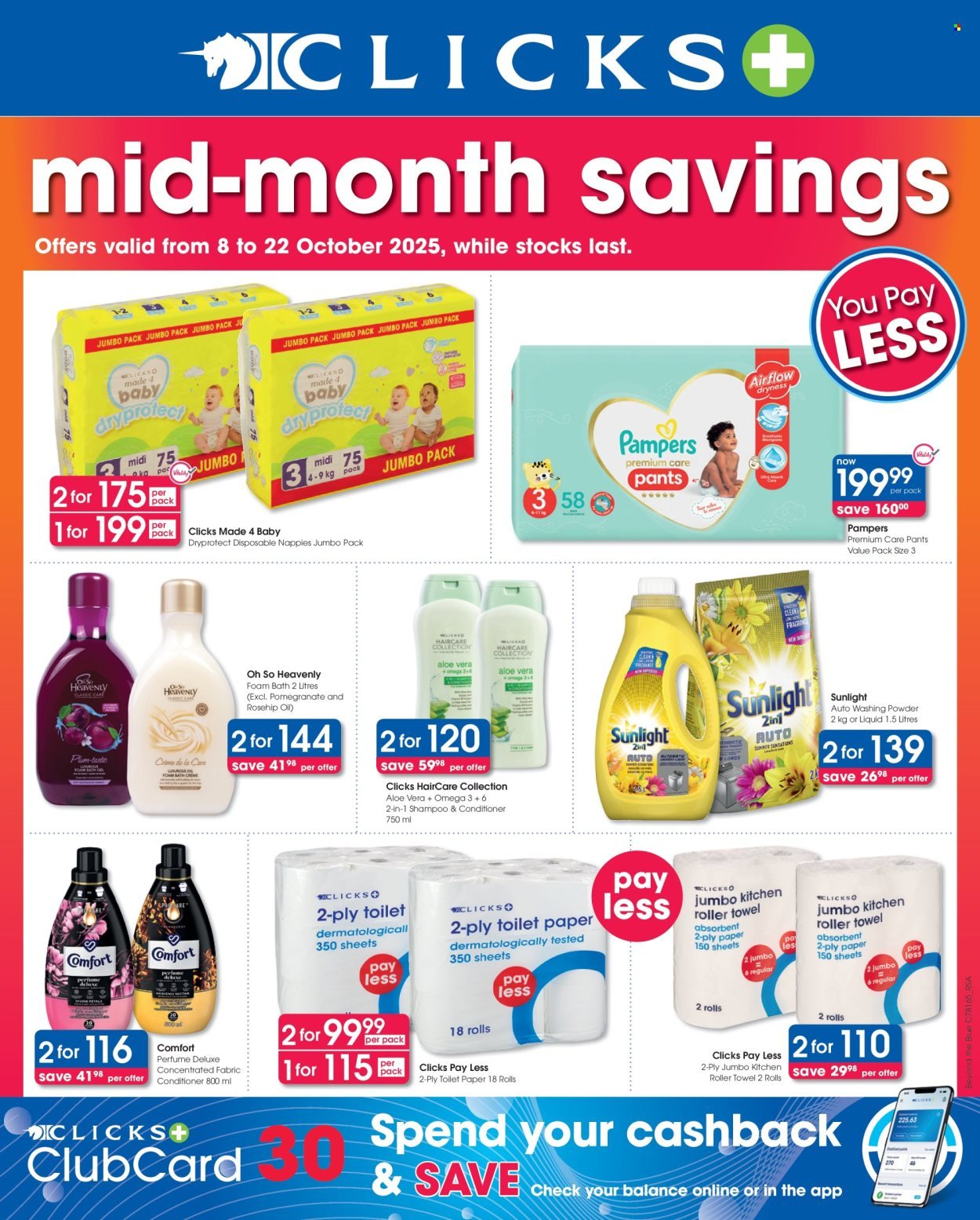CLICKS specials - From Wednesday 8 Oct 2025 (2025-10-08 - 2025-10-22) | 1
