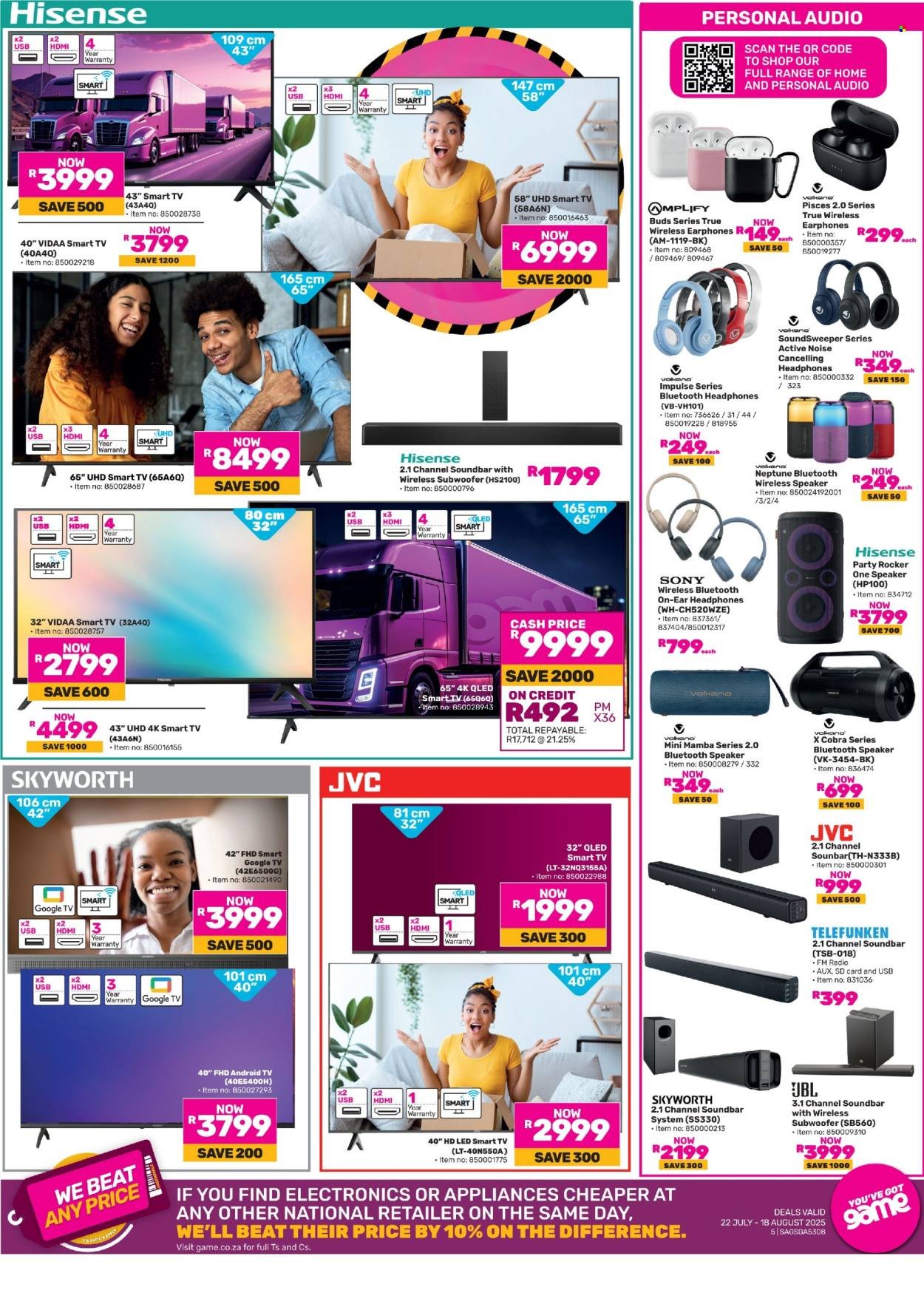 GAME specials - Truckloads Of Deals (2025-07-22 - 2025-08-18) | 5