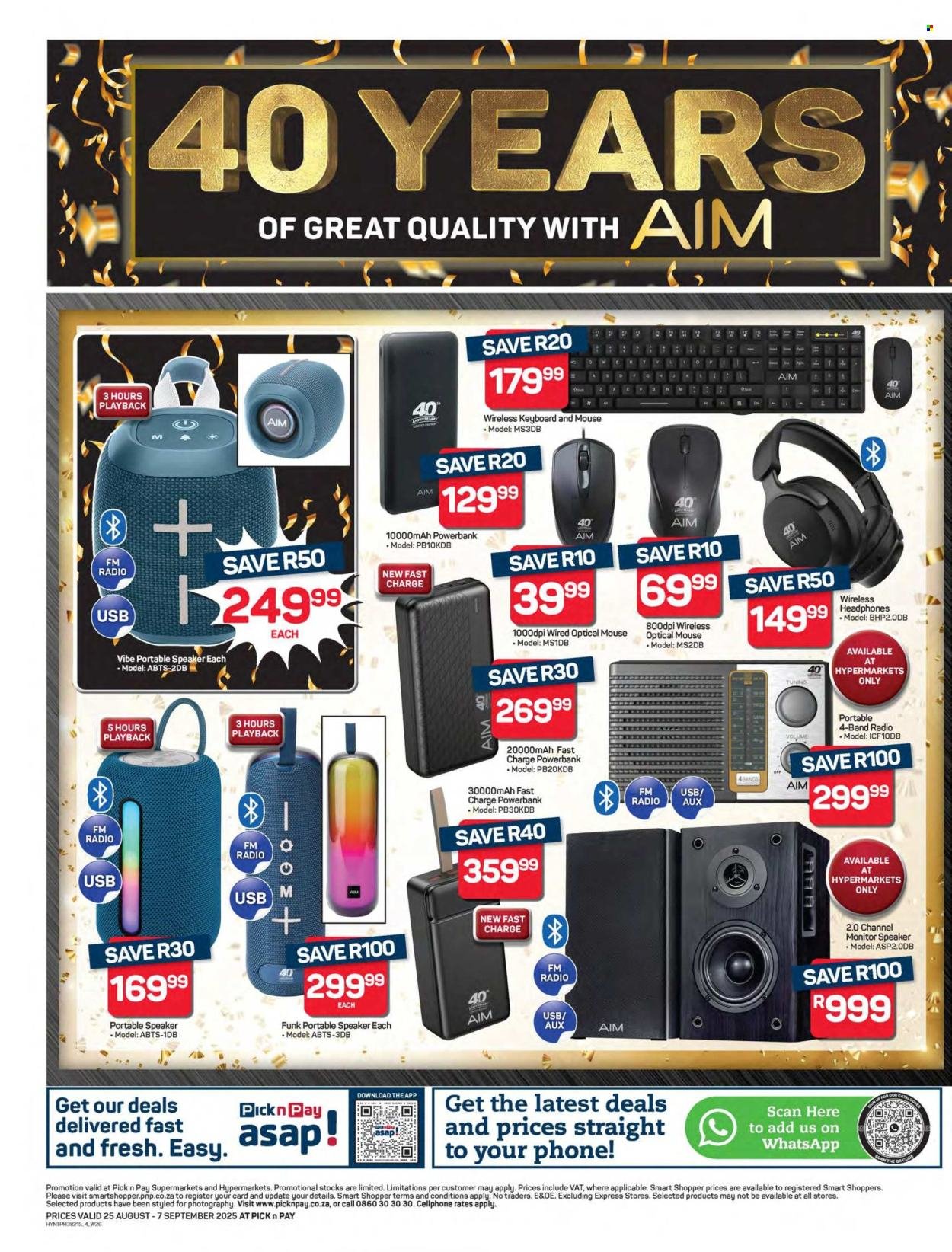 PICK N PAY specials - AIM Specials (2025-08-25 - 2025-09-07) | 4