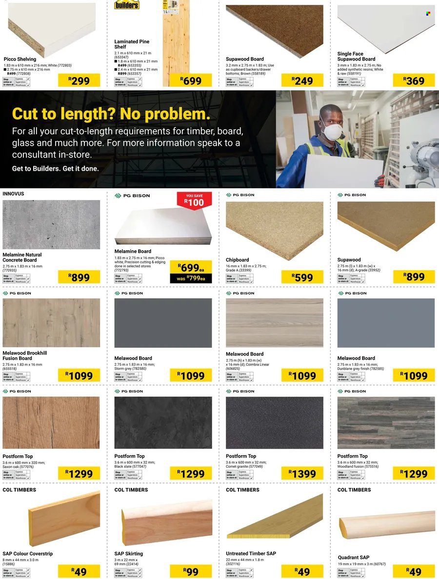 BUILDERS specials - It's Start to Finish Day (2025-10-07 - 2025-12-16) | 7