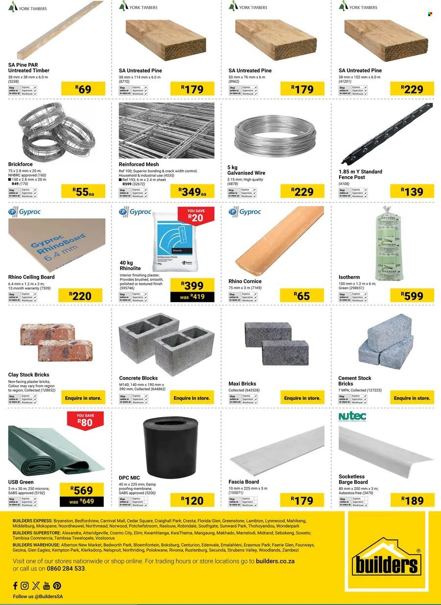 BUILDERS specials - It's Start to Finish Day (2025-10-07 - 2025-12-16) | 8