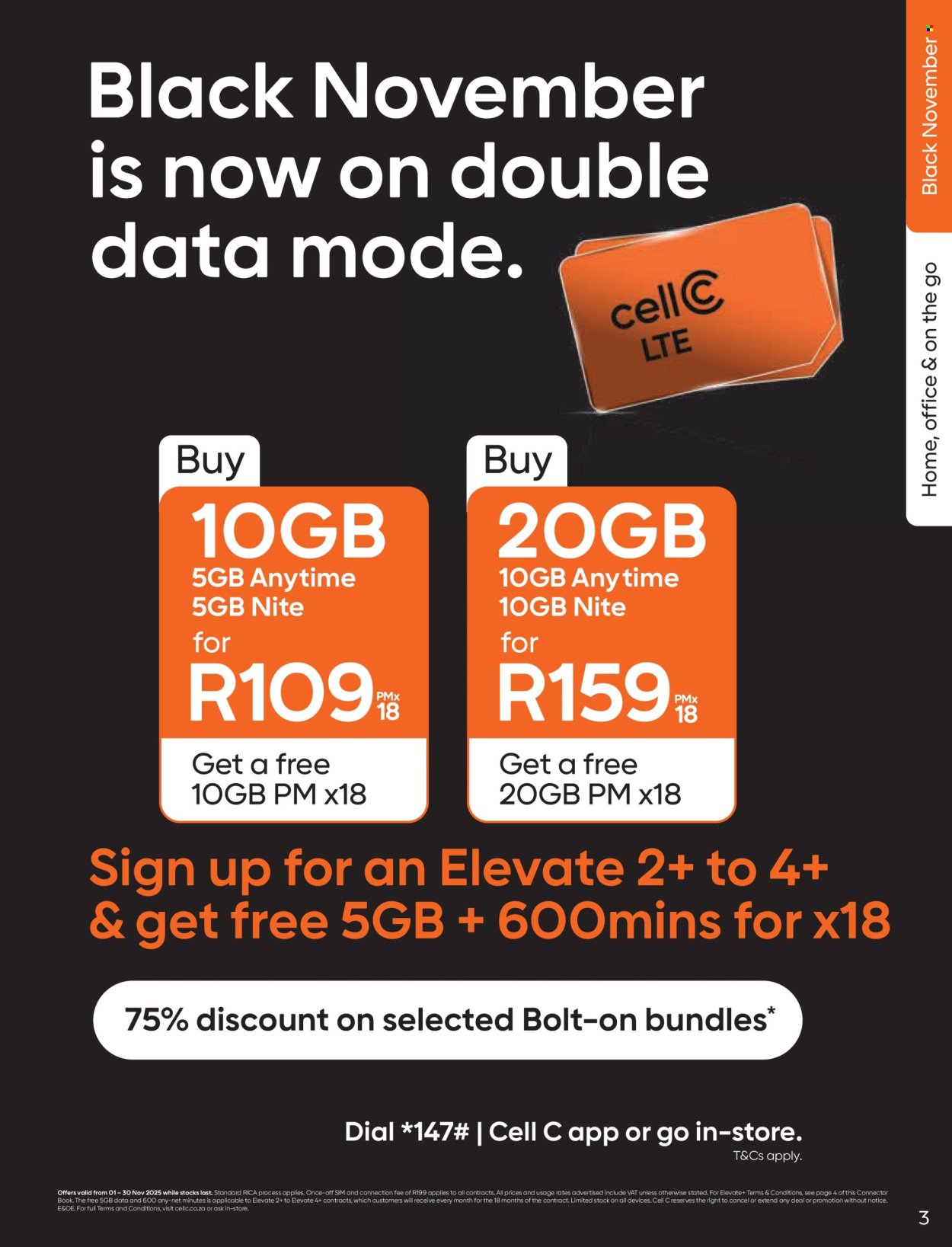 CELL C specials - The Connector Book (2025-11-01 - 2025-11-30) | 5