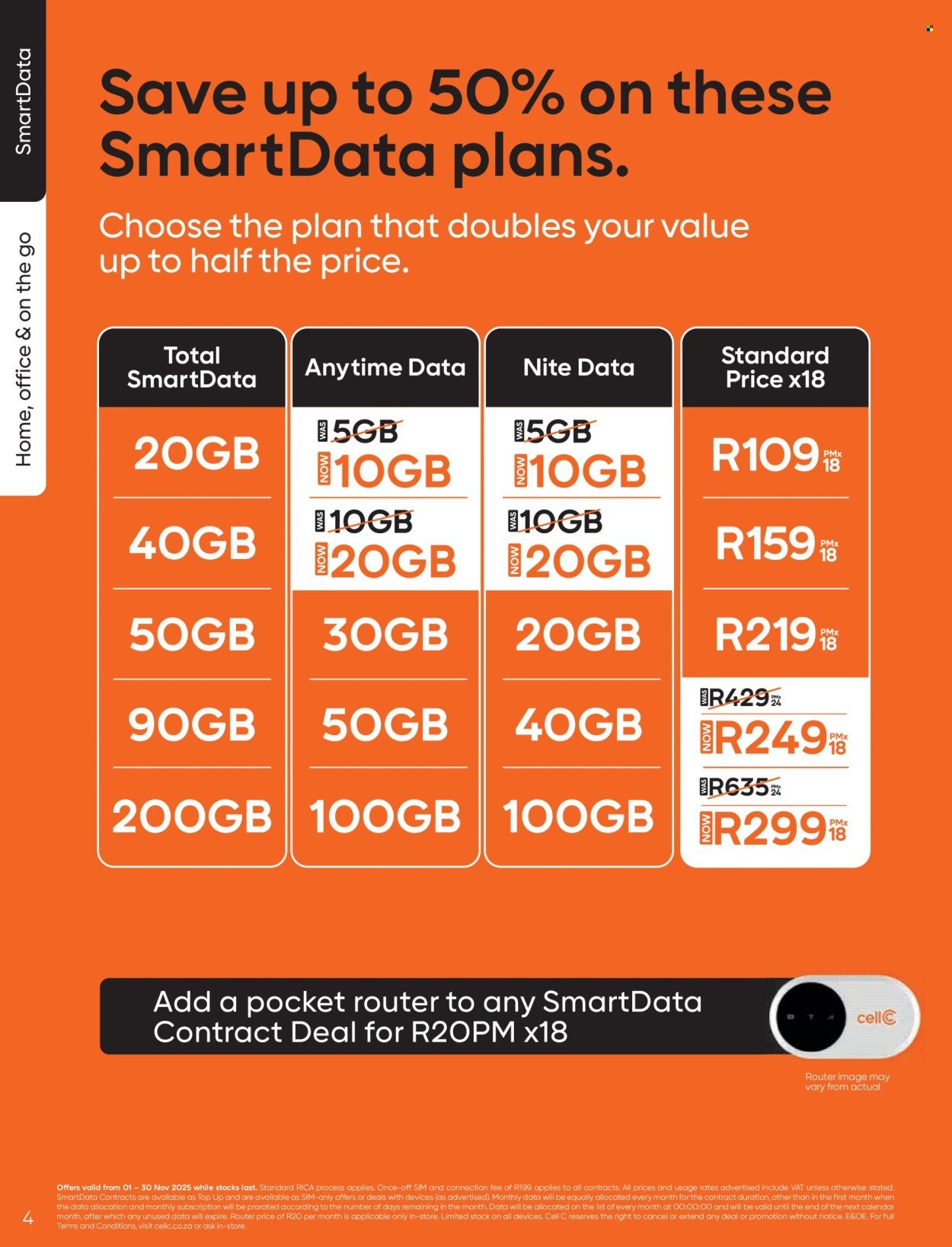 CELL C specials - The Connector Book (2025-11-01 - 2025-11-30) | 6
